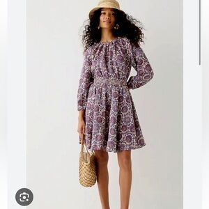 J. crew, size small, 100% linen dress. NWT